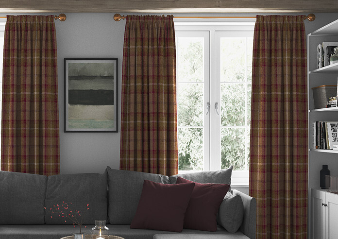Highland, Heather - Made to Measure Curtains - Image 3